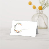 ワイルドフラワーリース名 プレイスカード (裏面)