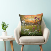 ワイルドフラワーリース クッション (椅子)