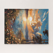 ワイルドフラワーレイクジグソーパズル ジグソーパズル (横)