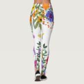 ワイルドフラワーレギンス レギンス (裏面)