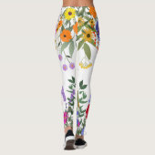 ワイルドフラワーレギンス レギンス (裏面)