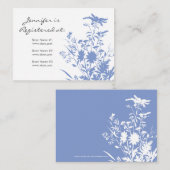 ワイルドフラワーレジストリカード エンクロージャーカード (正面/裏面)