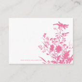 ワイルドフラワーレジストリカード エンクロージャーカード (裏面)