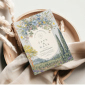 ワイルドフラワーレモ地中海のンヴィン結婚ヤード セーブザデート