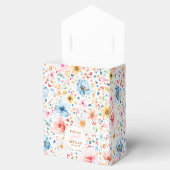 ワイルドフラワーロマンエレガントチボホフローラ結婚ズ フェイバーボックス (オープン)