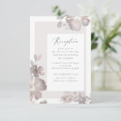 ワイルドフラワーロマンス披露宴挿入カード エンクロージャーカード (スタンド正面)