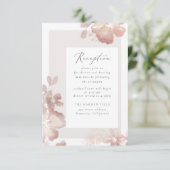 ワイルドフラワーロマンス披露宴挿入カード エンクロージャーカード (スタンド正面)