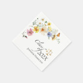 ワイルドフラワーロースクール | 卒業クラス スタンダードカクテルナプキン (角)