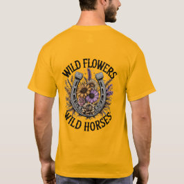ワイルドフラワーワイルドウマ Tシャツ