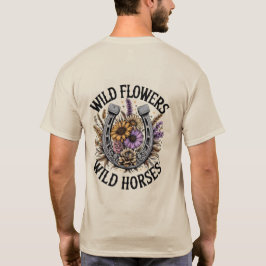 ワイルドフラワーワイルドウマ Tシャツ