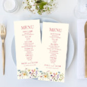 ワイルドフラワーワイルドフラワーフローラ庭園の結婚式食品 メニュー