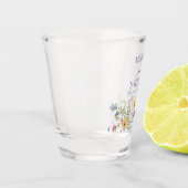 ワイルドフラワーワイルドフラワーフローラ庭園の結婚式 ショットグラス (左)