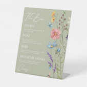 ワイルドフラワーワイルドフラワー結婚フローラバー 台座サイン (正面)