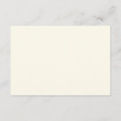 ワイルドフラワーワイルドフラワー結婚フローラ詳細 エンクロージャーカード (裏面)