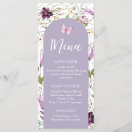 ワイルドフラワーワイルドワンバタフライガーデンパーティーメニュー メニュー