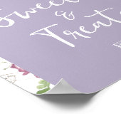 ワイルドフラワーワイルドワンバタフライスウィート&トリート ポスター (角)