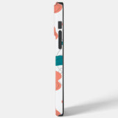 ワイルドフラワーワンダーランド |様式化された花のパターン Case-Mate iPhoneケース (裏面 / 左)