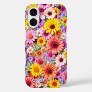 ワイルドフラワーワンダーランド iPhone 16ケース