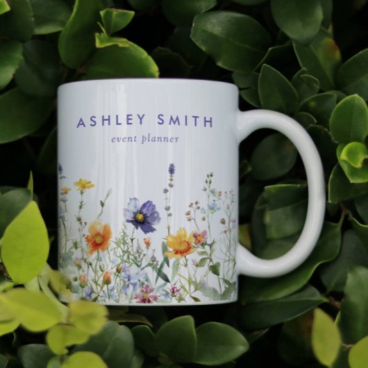 ワイルドフラワー事業 コーヒーマグカップ