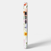 ワイルドフラワー付きiPhone 15ケースフローラデザイン Case-Mate iPhoneケース (裏面 / 左)