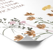 ワイルドフラワー価格表ポスター ポスター (角)