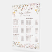 ワイルドフラワー価格表 アクリルサイン (傾斜)