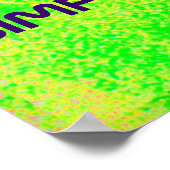 ワイルドフラワー保イットシンプルポスター ポスター (角)