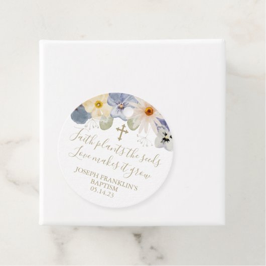 ワイルドフラワー信仰は種バプテスマを植える フェイバータグ (インサイチュ)