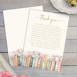 ワイルドフラワー卒業サンキューカード サンキューカード