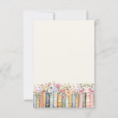 ワイルドフラワー卒業サンキューカード サンキューカード (裏面)