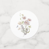 ワイルドフラワー卒業テーブル紙吹雪フローラボホ コンフェッティ (スモール正面)