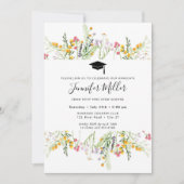 ワイルドフラワー卒業パーティーの写真 シーズンカード (正面)