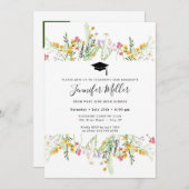 ワイルドフラワー卒業パーティーの写真 シーズンカード (正面/裏面)