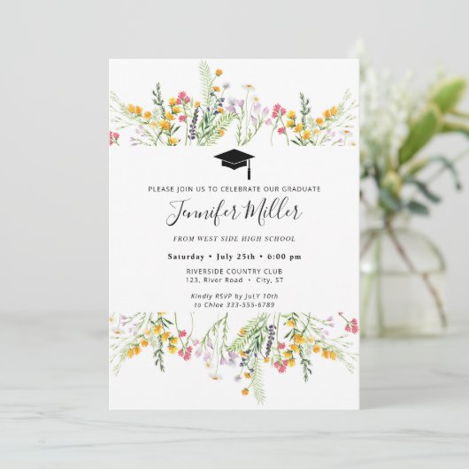 ワイルドフラワー卒業パーティーの写真 シーズンカード (スタンド正面)