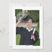 ワイルドフラワー卒業パーティーの写真 シーズンカード (裏面)