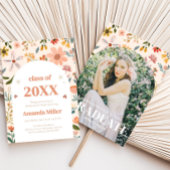 ワイルドフラワー卒業パーティー招待状 招待状