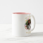 ワイルドフラワー卒業写真応援から卒業生 ツートーンマグカップ (正面右)