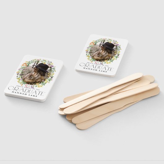 ワイルドフラワー卒業写真 ハンドファン (組立なし)