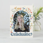 ワイルドフラワー卒業発表 招待状 (スタンド正面)