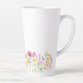 ワイルドフラワー名の定義かわいらしワイルドフラワー カフェラテマグ (右)