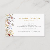 ワイルドフラワー名刺 名刺 (裏面)