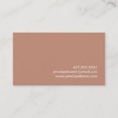 ワイルドフラワー名刺 名刺 (裏面)