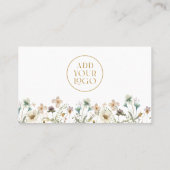 ワイルドフラワー名刺 名刺 (裏面)