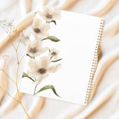 ワイルドフラワー名前をカスタムするヴィンテージフローラスタンプ プランナー手帳