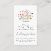 ワイルドフラワー囲いカード エンクロージャーカード (正面)