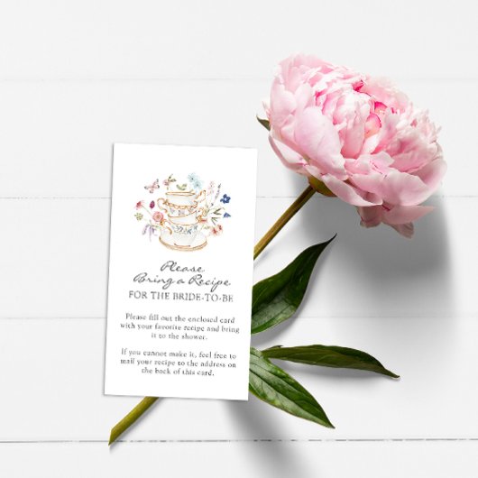 ワイルドフラワー囲いカード エンクロージャーカード