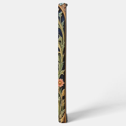 ワイルドフラワー夕べウィッシングスターサムスンフォンケース SAMSUNG GALAXYケース (左側面)