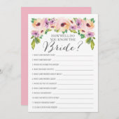 ワイルドフラワー嫁の試合をどれだけ知っているか (正面/裏面)