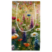 ワイルドフラワー小または中抱き枕 スモールペーパーバッグ (正面)