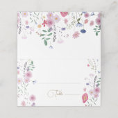 ワイルドフラワー座席表 プレイスカード (外部開封)